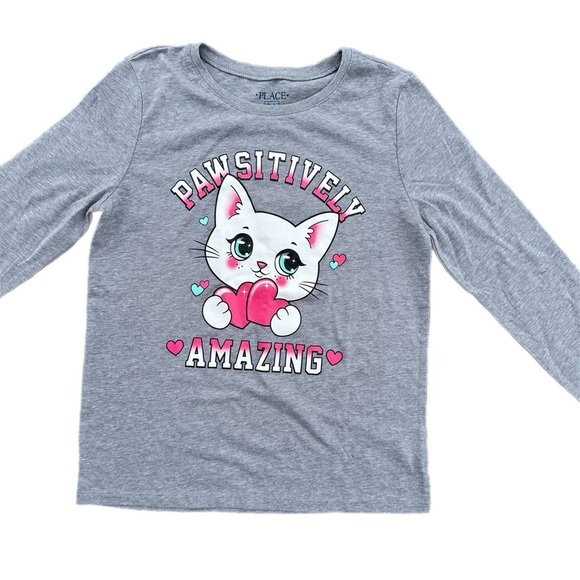 The Children’s Place Girls Graphic Tee Shirt Bundle Size 10-12 - Picture 3 of 5